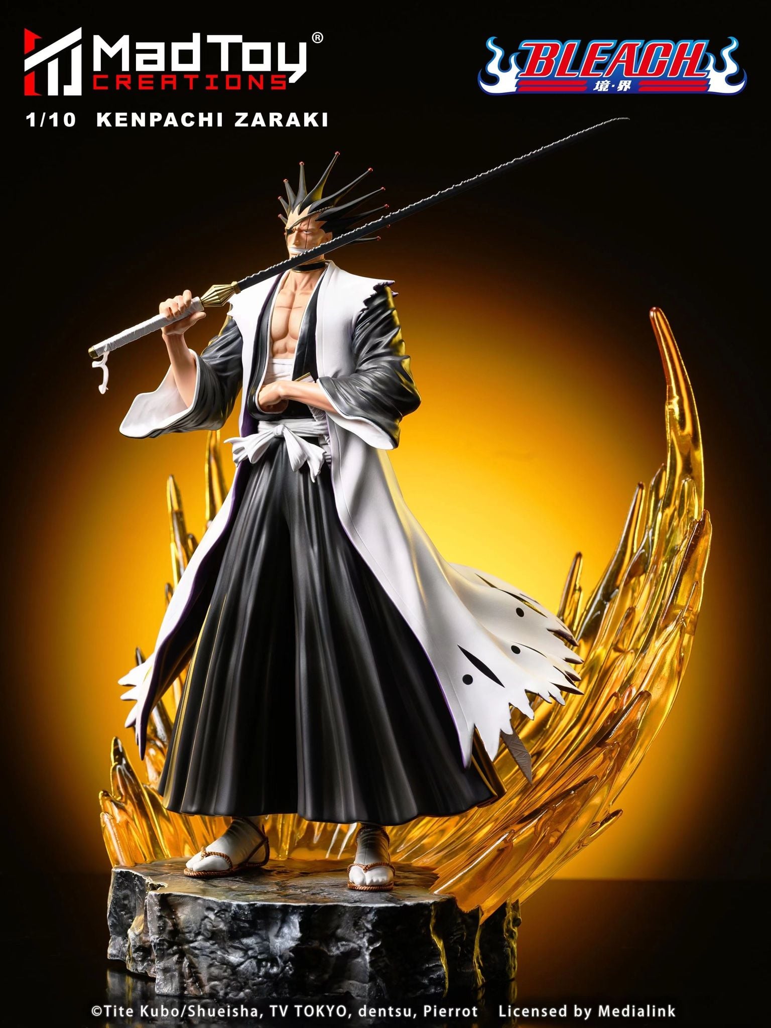 Zaraki Kenpachi - Bleach - MadToy Creation resin statue MadToy Creation Studio anime figure