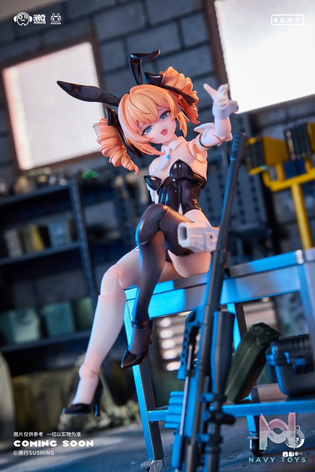 Sushing Studio – Bunny Rapid Action Squad Sniper Leoni 1/12 Scale Posable Figure (Licensed)