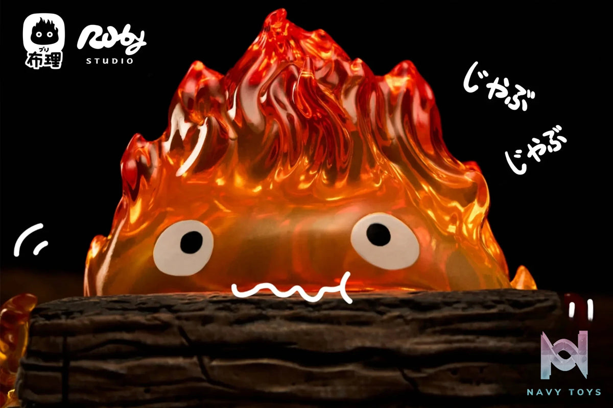 Ruby ​​Studio & Buri Studio – Howl’s Moving Castle Calcifer Night Light