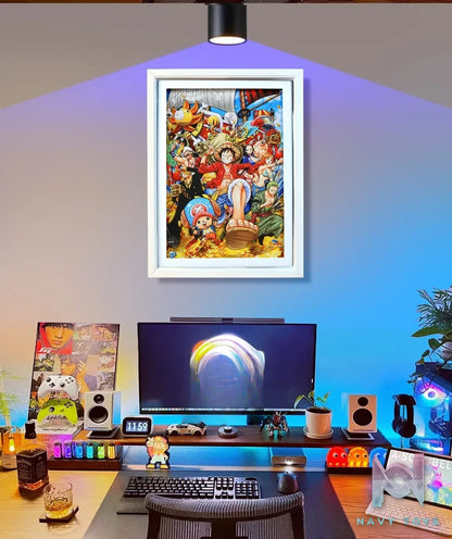 KALA HOME Studio – One Piece Multiple Characters #06 3D Decorative Painting One Piece