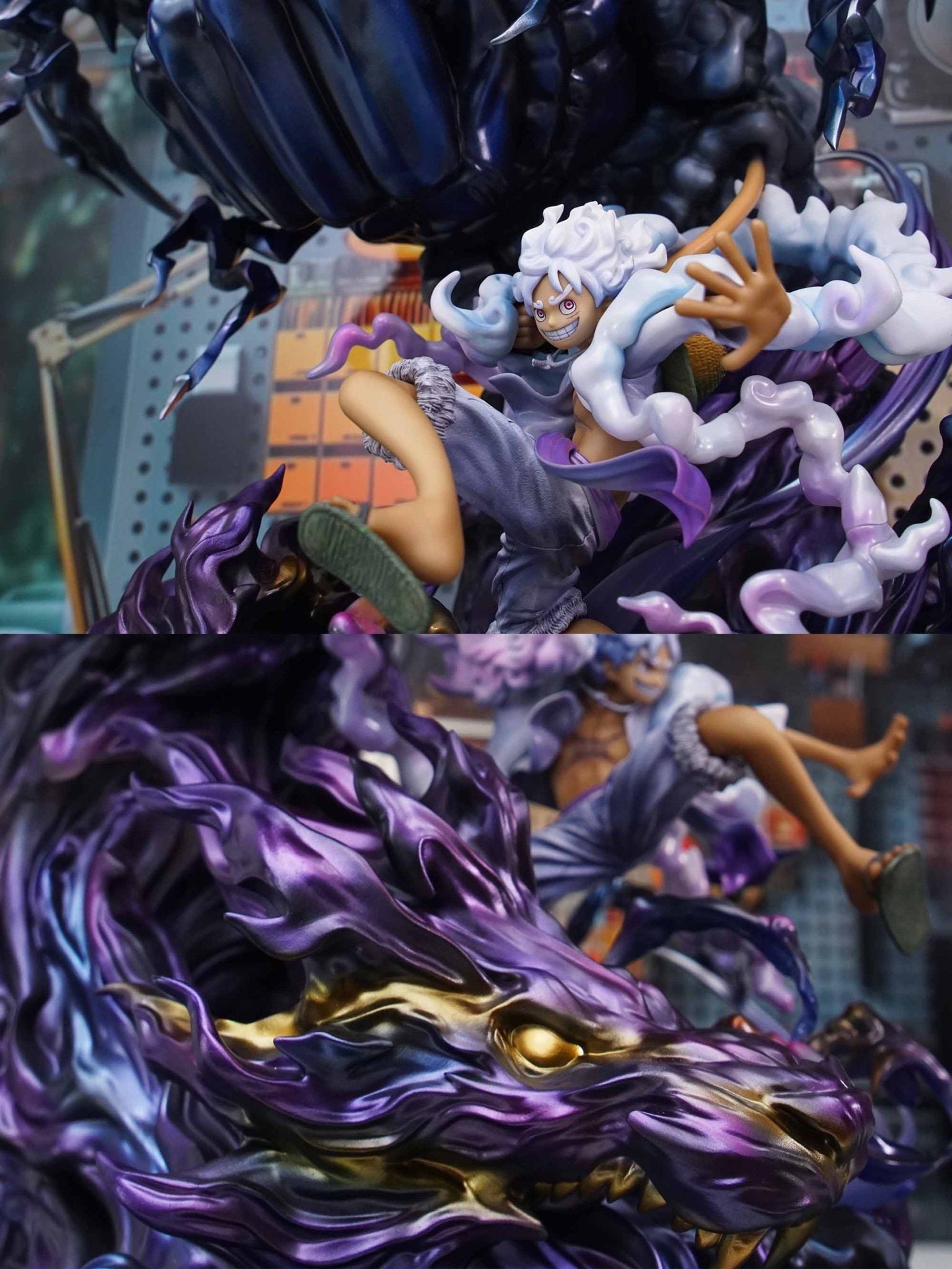 POPMAX Luffy Nika Base (Bajrang Gun) - One Piece - Jacksdo Studio resin statue jacksdo studio anime figure