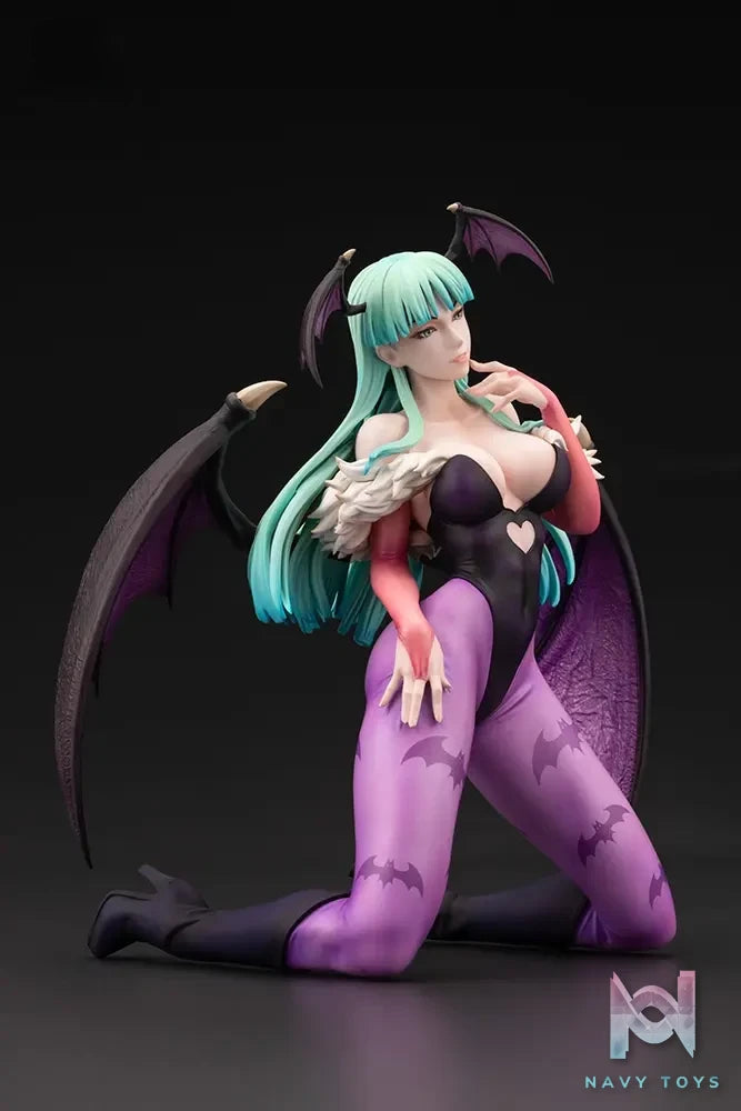 Kotobukiya – Darkstalkers Morrigan Aensland X Lilith 1/7 Complete Figure (Licensed)