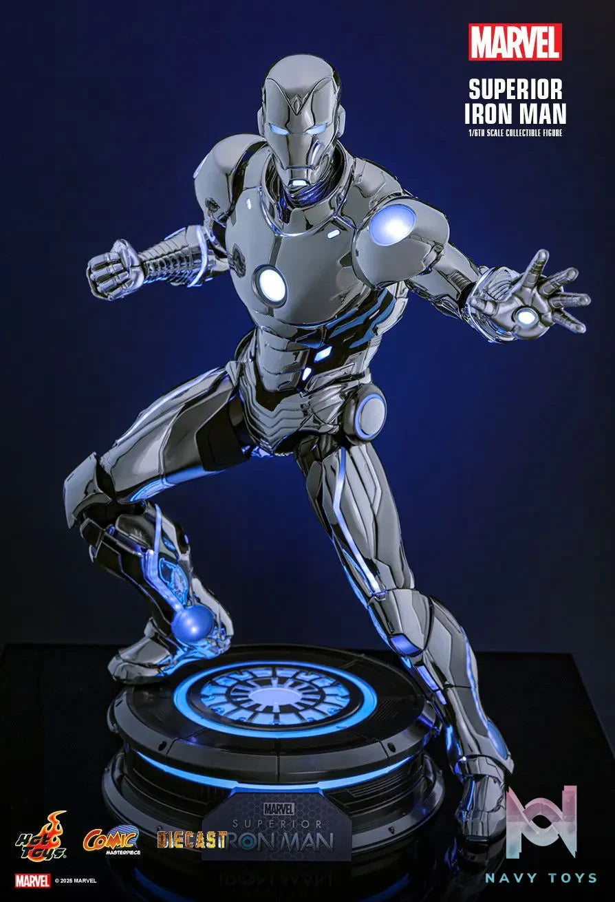 Hottoys – Marvel Comics Superior Iron Man 1/6th scale Collectible Figure CMS026D73 (Licensed)