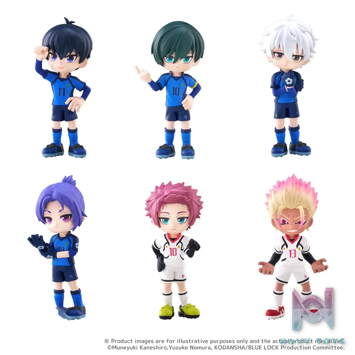 Bushiroad Creative – PalVerse Blue Lock Vol. 2 Set Of 6 (Licensed)