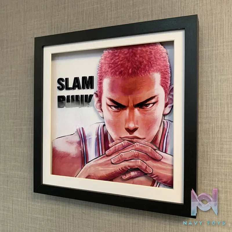 KALA HOME Studio – Hanamichi Sakuragi #01 3D Decorative Painting Slam Dunk