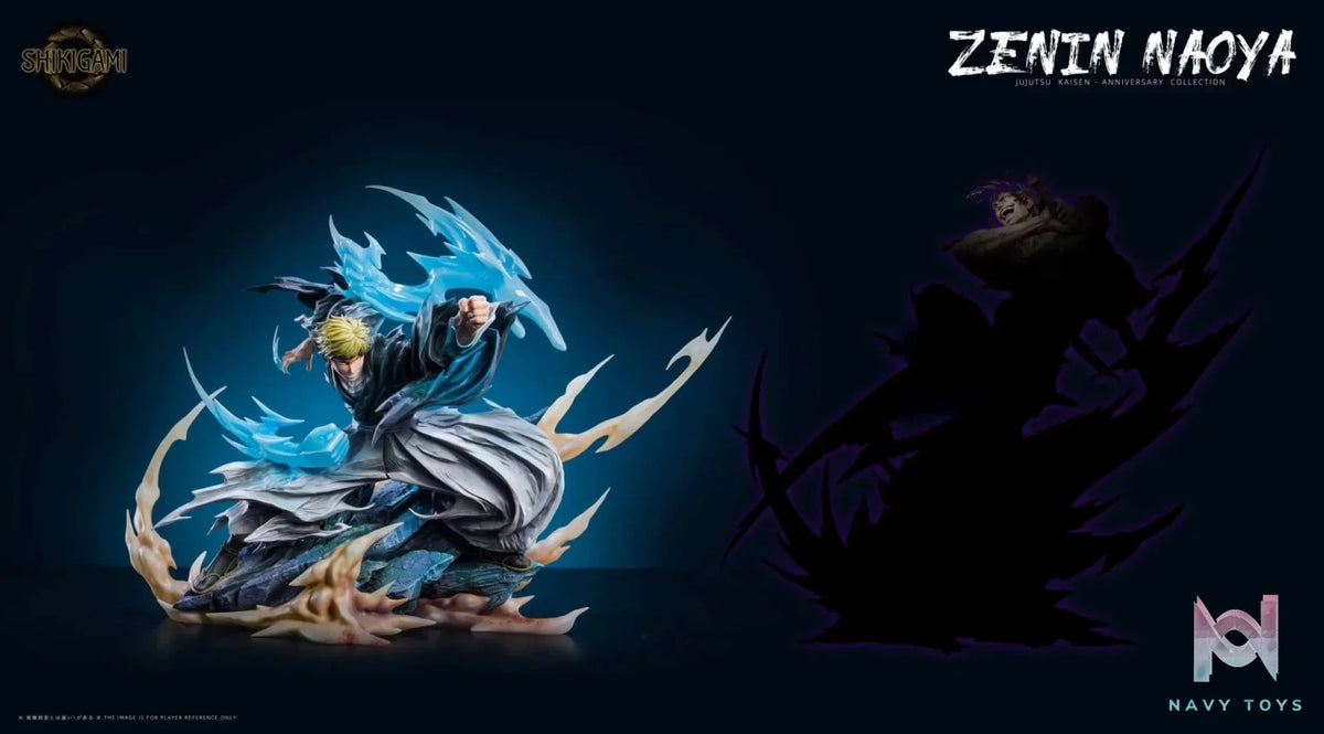 Naoya Zenin - Jujutsu Kaisen - SHIKIGAMI Studio resin statue Navy Toys anime figure