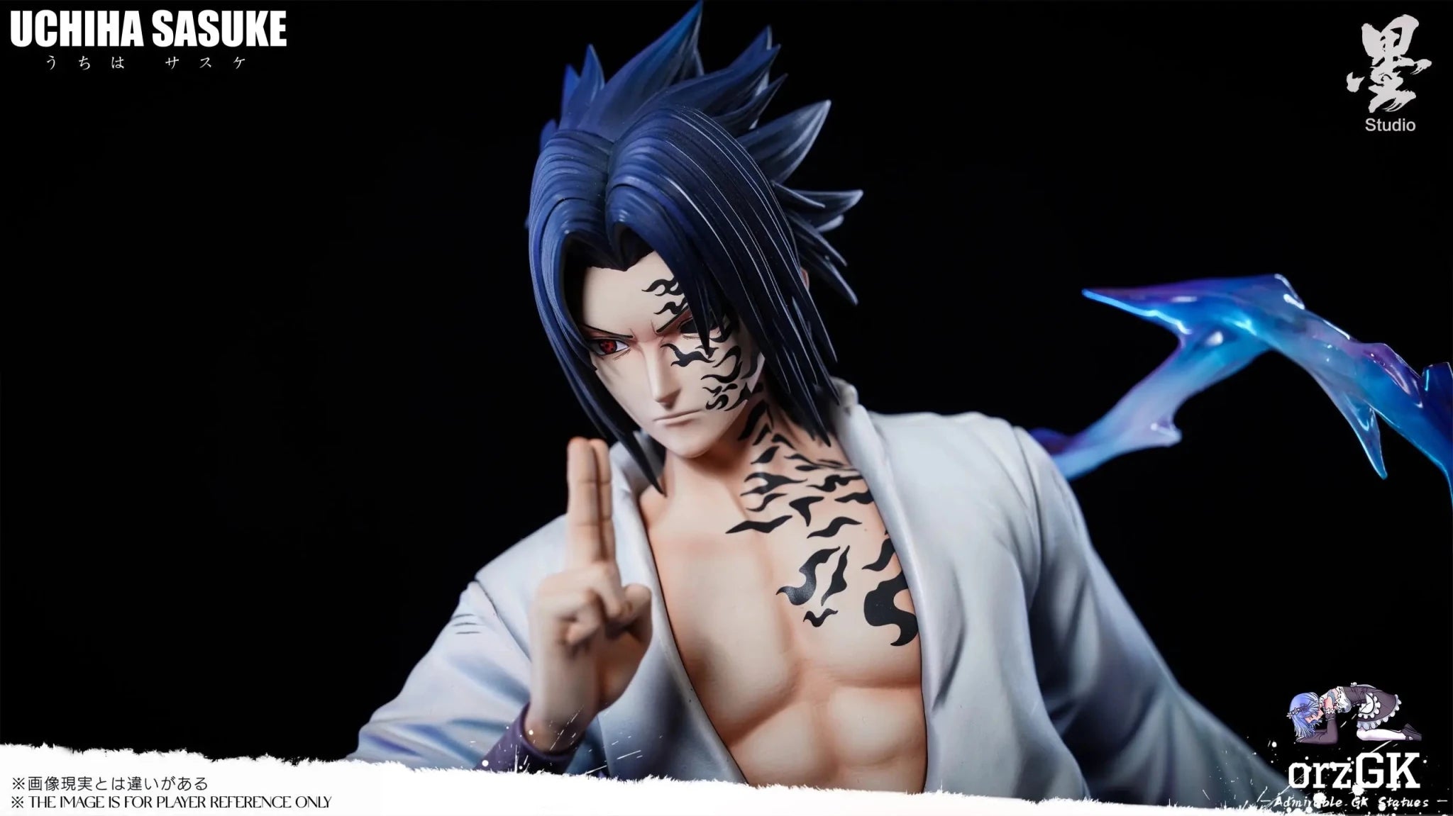 LNK Studio - Naruto Uchiha Sasuke resin statue Navy Toys anime figure