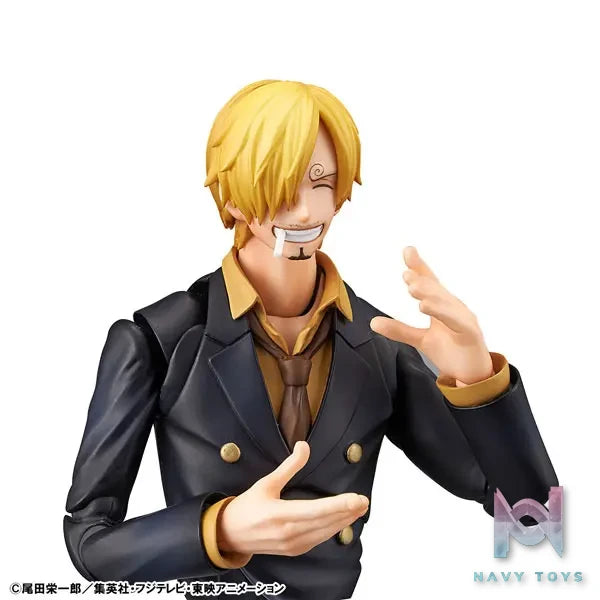 MegaHouse Studio – Variable Action Heroes ONE PIECE Sanji Action Figure (Licensed)
