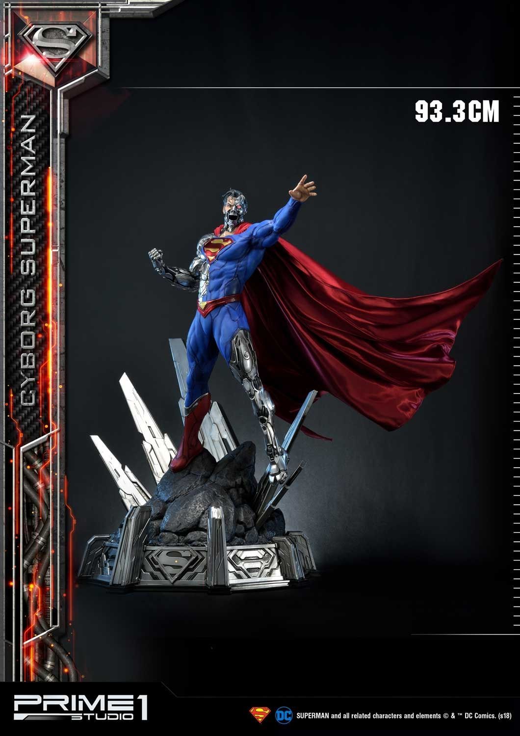 Cyborg Superman - Superman - Prime 1 Studio (MMDC - 32) resin statue Prime 1 Studio anime figure