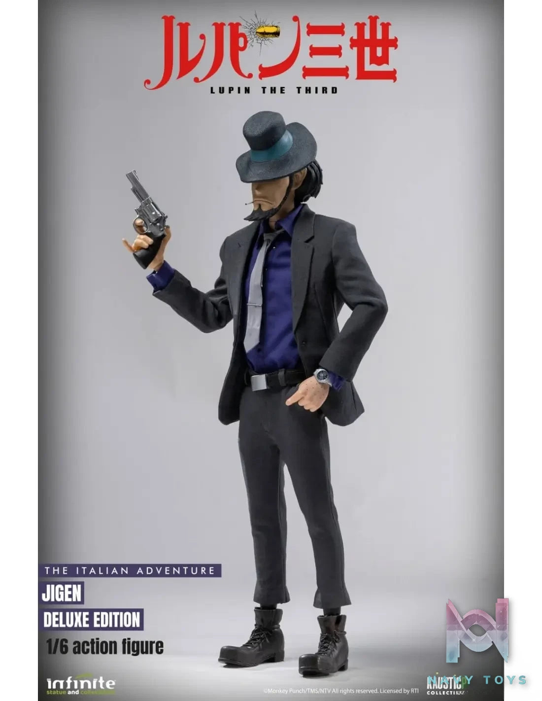 Infinite Statue – Lupin The 3rd The Italian Adventure 1/6 Action Figure Daisuke Jigen (Licensed)