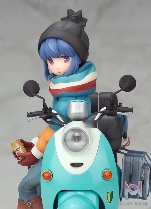 Alter – Yuru Camp Rin Shima with Scooter 1/10 Complete Figure (Licensed)