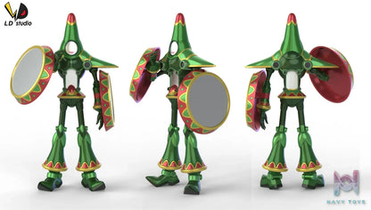 LD Studio – Digimon 04 unlimited land number ten players joint series #10 Mercurymon