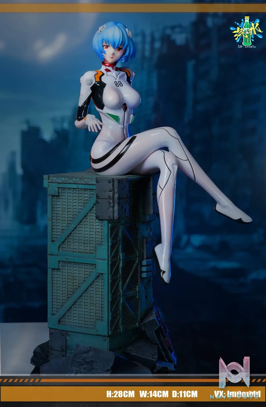 BQ Studio – Neon Genesis Evangelio Soryu Asuka Langley & Ayanami Rei