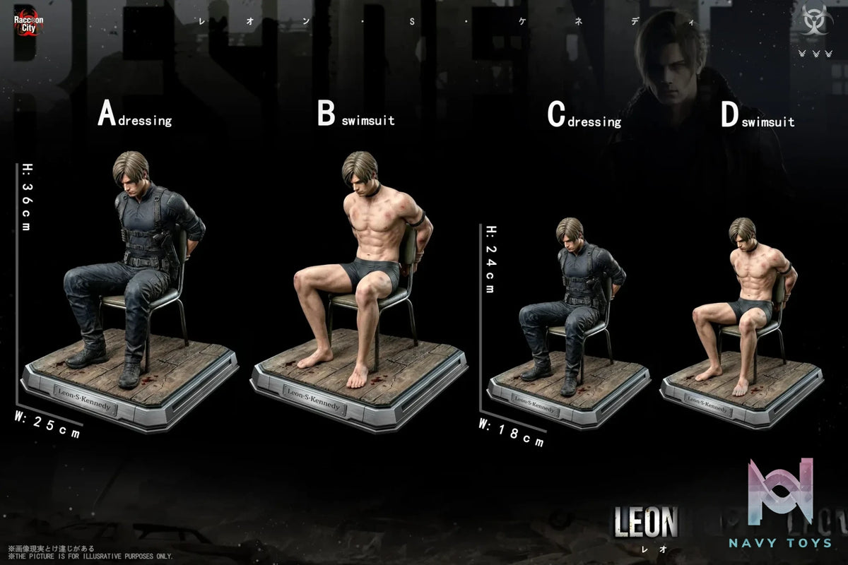Raccoon City Studio X SUPER HERO Studio – Leon Scott Kennedy Resident Evil 9