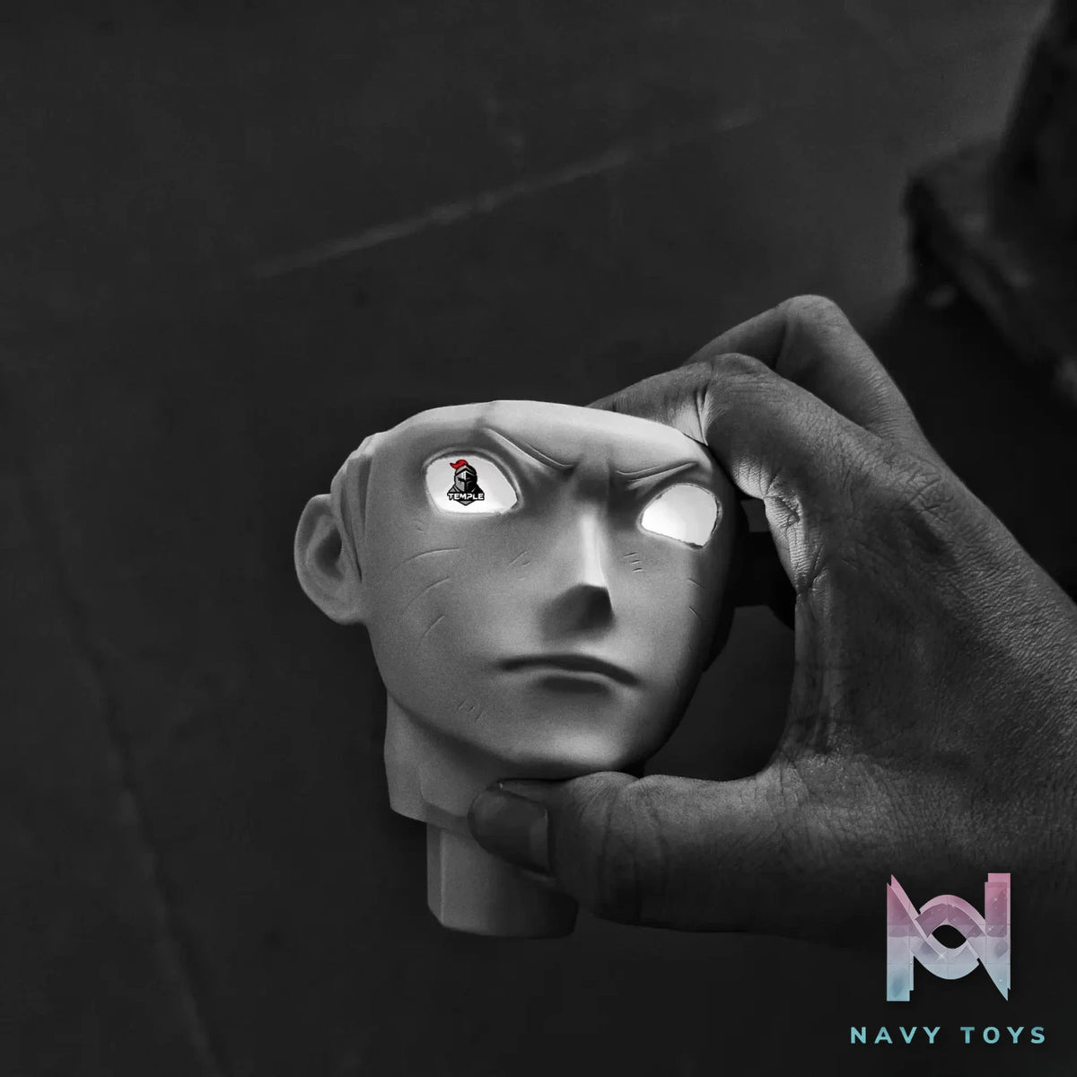 Temple Studio & Di Tai She Studio – Naruto Uzumaki Naruto & Uchiha Sasuke 1/2 head replacement face sculpture