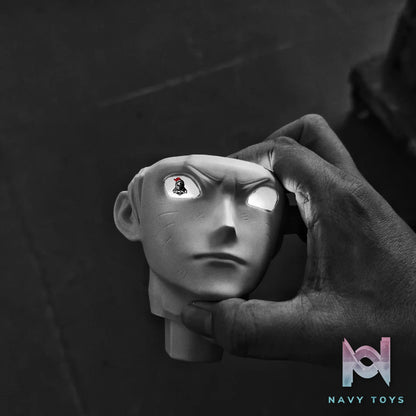 Temple Studio & Di Tai She Studio – Naruto Uzumaki Naruto & Uchiha Sasuke 1/2 head replacement face sculpture