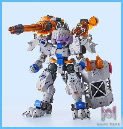 IRON ROARS – Original 04th Machine Array Heavy Armored Cat Mecha Assembly Model (Licensed)