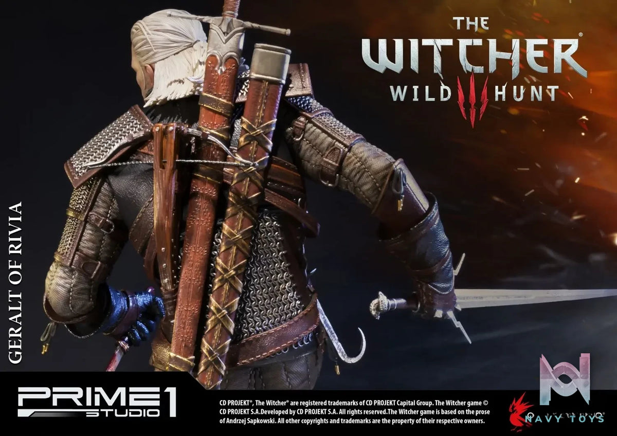 Prime 1 Studio – Premium Masterline The Witcher 3: Wild Hunt Geralt of Rivia PMW3-01 PMW3-01EX (Licensed)