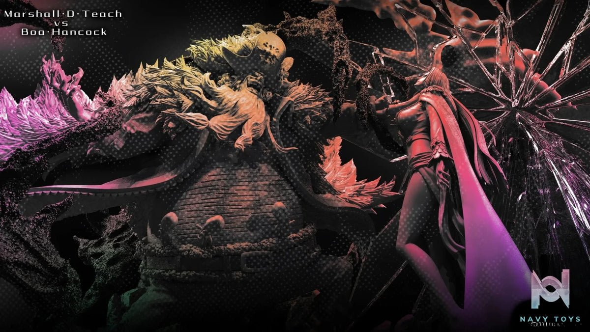 LX Studio – One Piece Blackbeard vs Boa Hancock