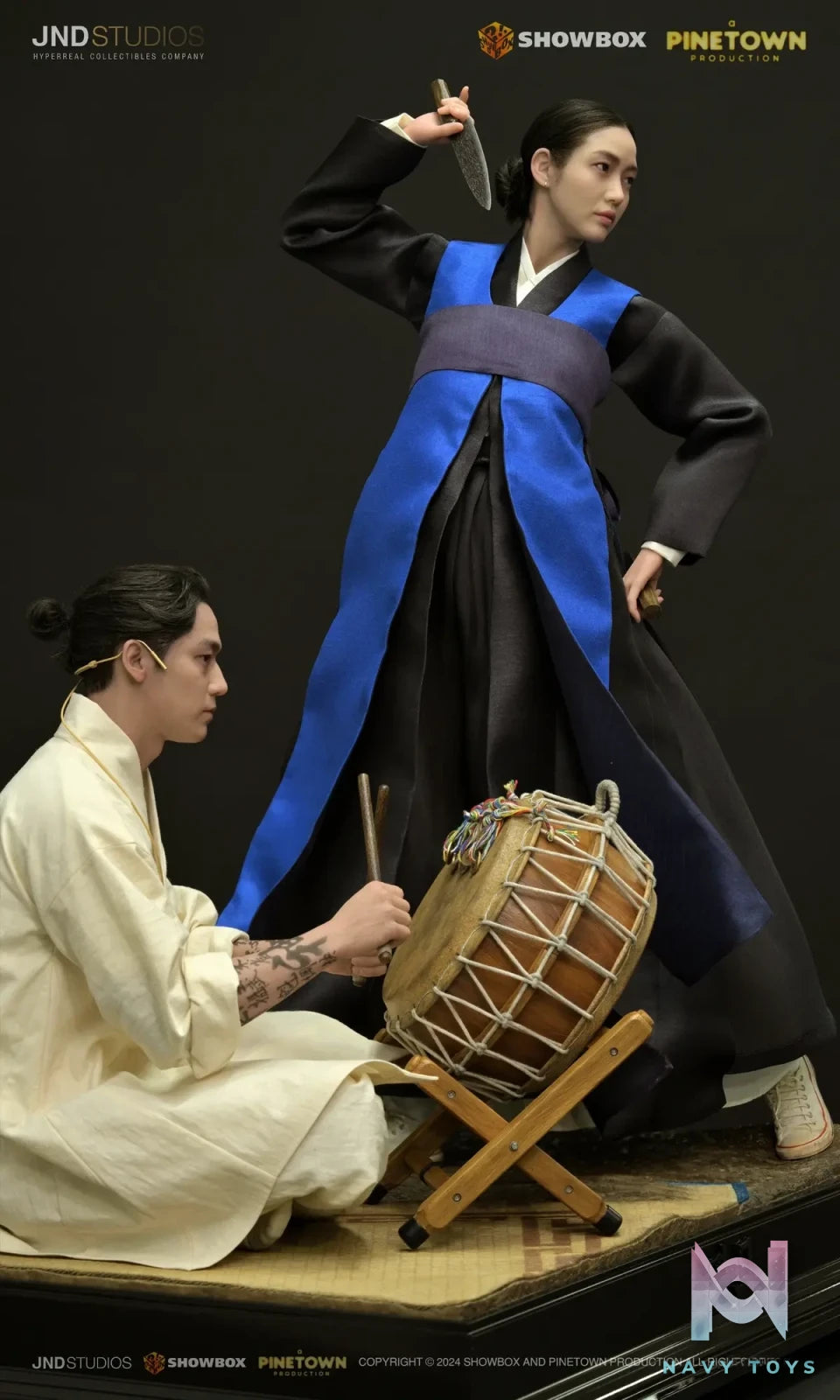JND Studio – 1/3 Korean movie Exhuma Hwa-rim & Bong-gil (Licensed)