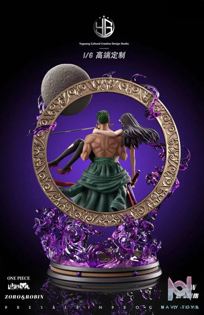 Yuguang Cultural Creative Design Studio – One Piece Roronoa Zoro and Nico Robin