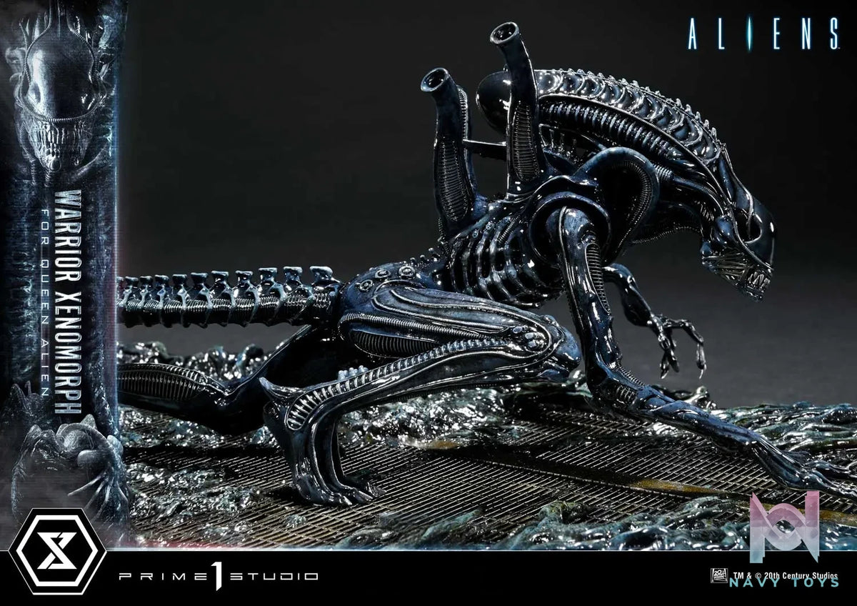 Prime 1 Studio – Ultimate Diorama Masterline Aliens (Film) Warrior Xenomorph for Queen Alien UDMAL-02 (Licensed)