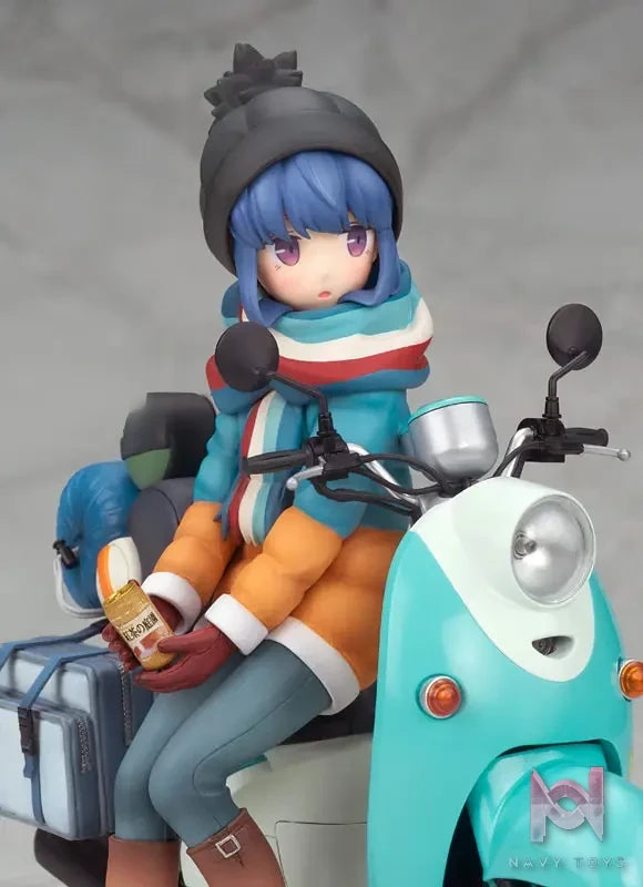 Alter – Yuru Camp Rin Shima with Scooter 1/10 Complete Figure (Licensed)