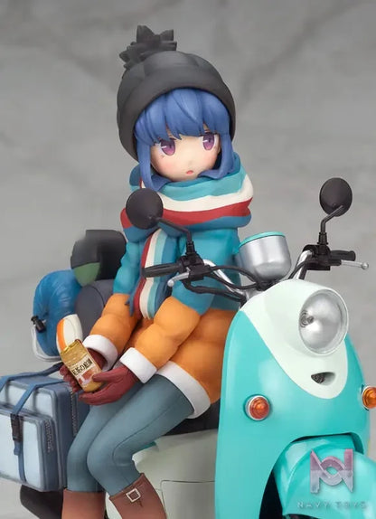 Alter – Yuru Camp Rin Shima with Scooter 1/10 Complete Figure (Licensed)