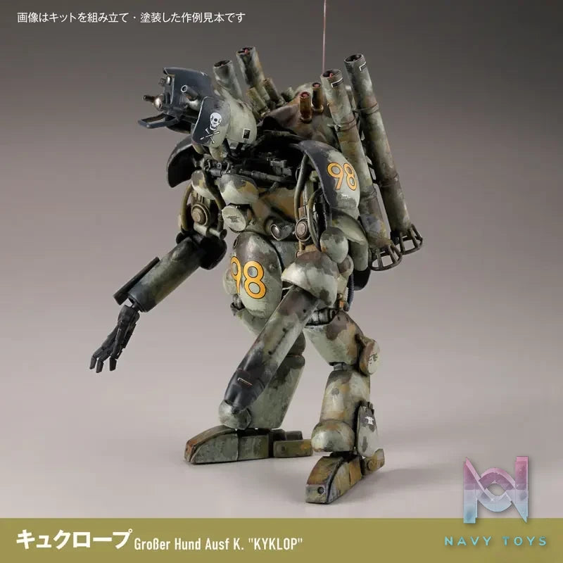 Kaiyodo – ARTPLA Maschinen Krieger Final Hund Set X Jerry Can Man 1/35 Plastic Model (Licensed)