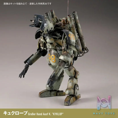 Kaiyodo – ARTPLA Maschinen Krieger Final Hund Set X Jerry Can Man 1/35 Plastic Model (Licensed)