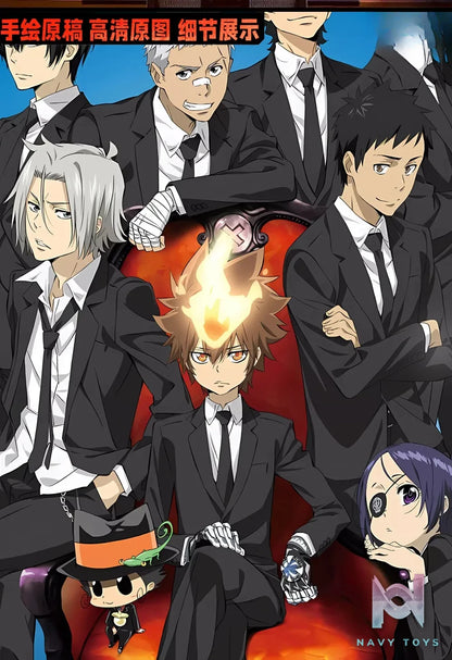 KALA HOME Studio – Katekyo Hitman Reborn! Multiple Characters #01 3D Decorative Painting Katekyo Hitman Reborn!