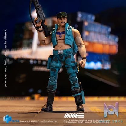 Hiya Toys – Exquisite Mini Series 1/18 Scale 4 Inch Gung-Ho Marine Version Action Figure (Licensed)