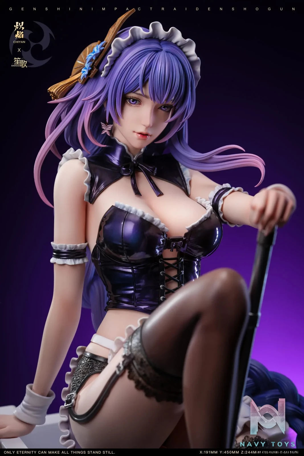 CHIYAN Studio & SHENGGE Studio – Genshin Impact Bathroom Maid Raiden Shogun