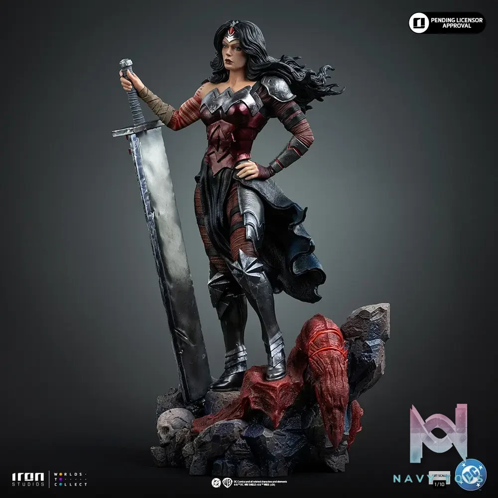 Iron Studio – Wonder Woman Absolute – DC Comics – Art Scale 1/10 Statue DCCDCG139426-10 (Licensed)