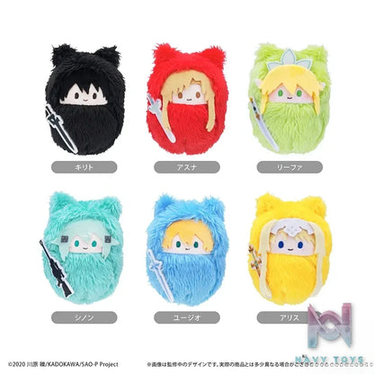 TAPIOCA – Sword Art Online Palm Zoo Plush Doll Blind Box (6 pcs/box) (Licensed)