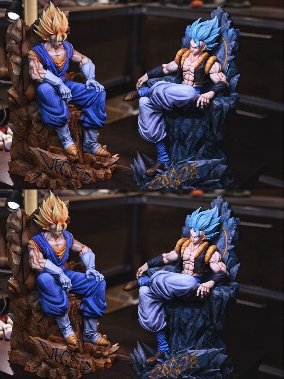 Gogeta & Vegito - Dragon Ball - DW Studio resin statue DW Studio anime figure