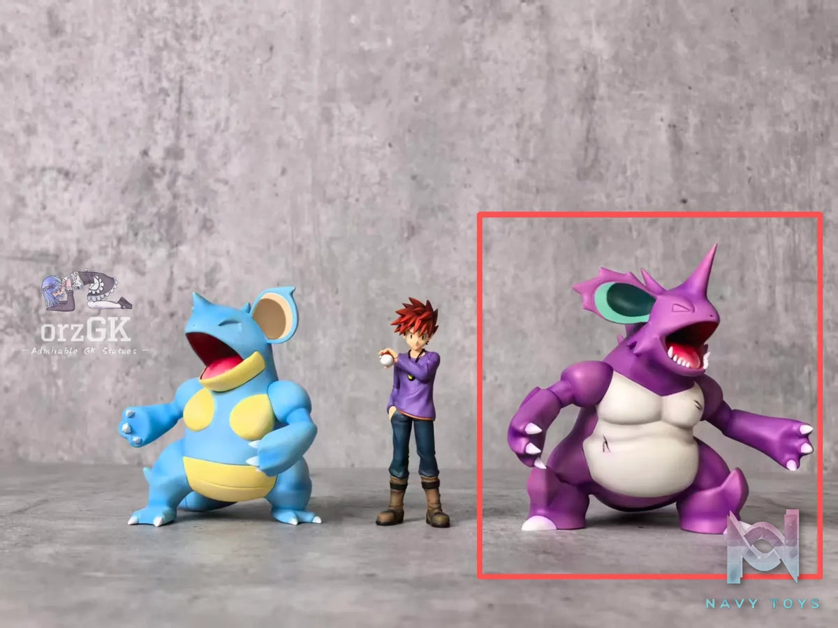 Lunisolar Studio – Nidoking X Nidoqueen Pokémon