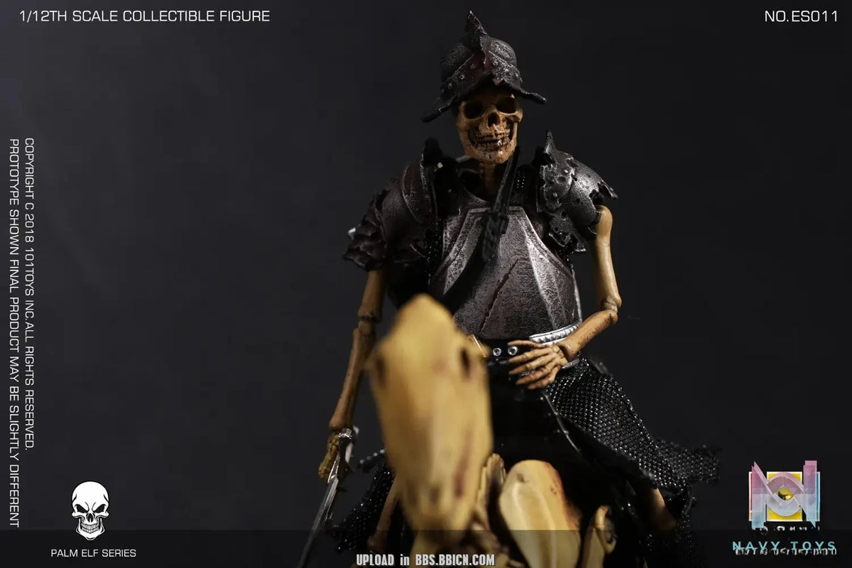 101Toys – Original 1/12 NO.ES010 PALM ELF SERIES- Skeleton Medieval Knight (Licensed)