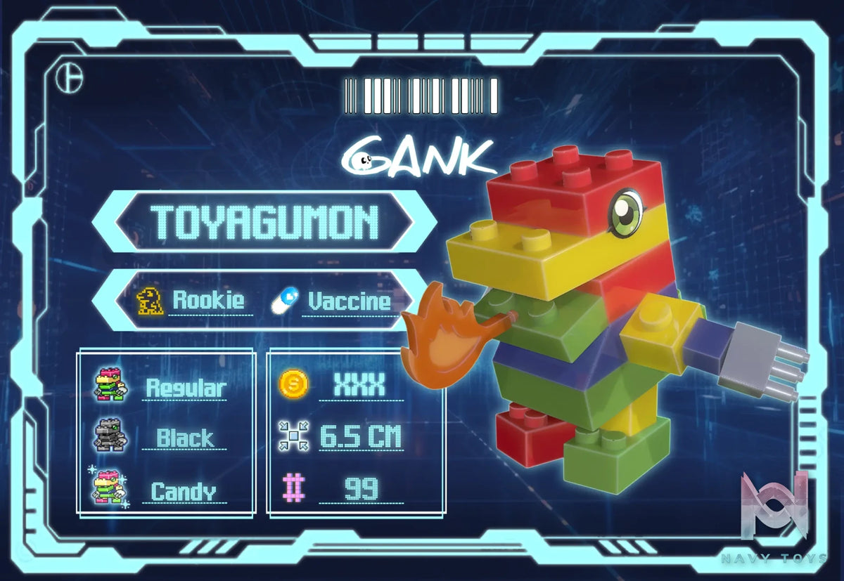 GANK Studio – Toy Agumon Digimon