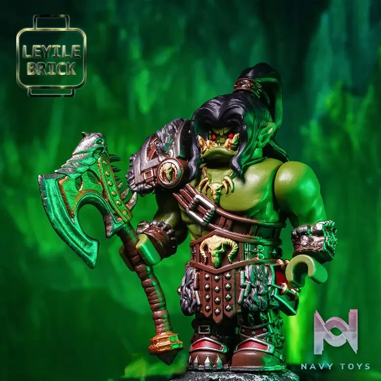 LEYILEBRICK Studio – Grommash & Mannoroth (stand) & Gorehowl (full custom body) LYLSP016