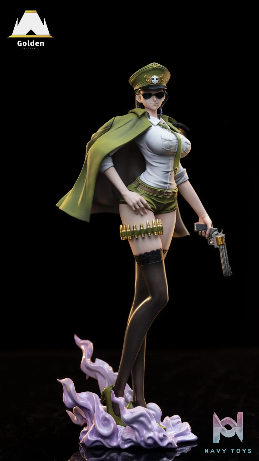Jinshan Studio – One Piece Front Page Military Uniform Series #2 Military Uniform Nico Robin