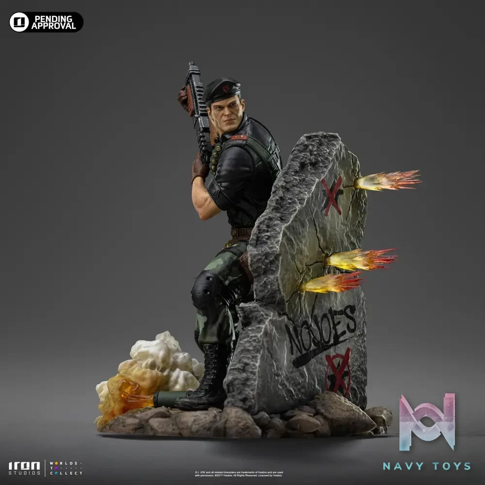 Iron Studio – G.I Joe Art Scale 1/10 Flint Statue HASBR120425-10 (Licensed)