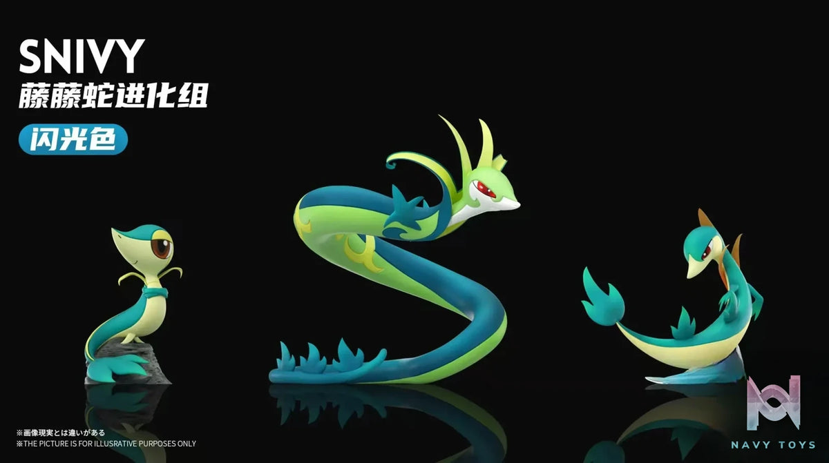Wonder Studio – Pokémon Arbok Evolution Set & Serperior Evolution Set
