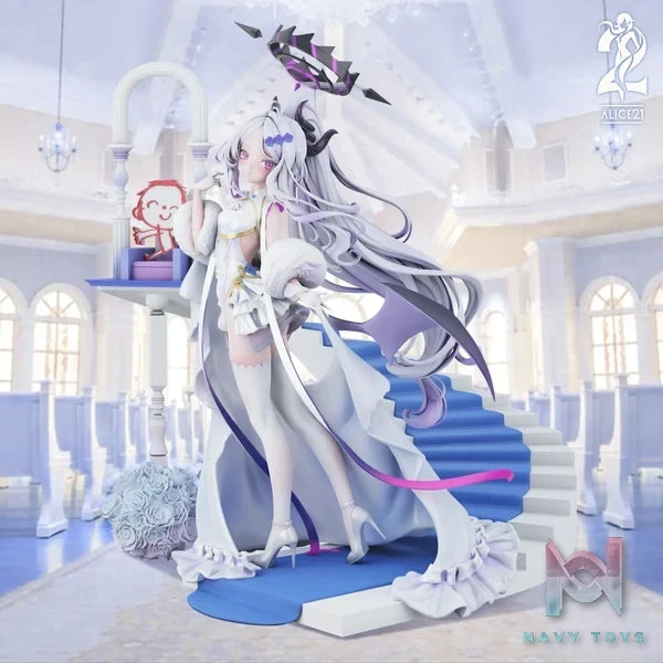 Alice21 Studio - Blue Archive White Wedding Dress 3 Sorasaki Hina resin statue Navy Toys anime figure