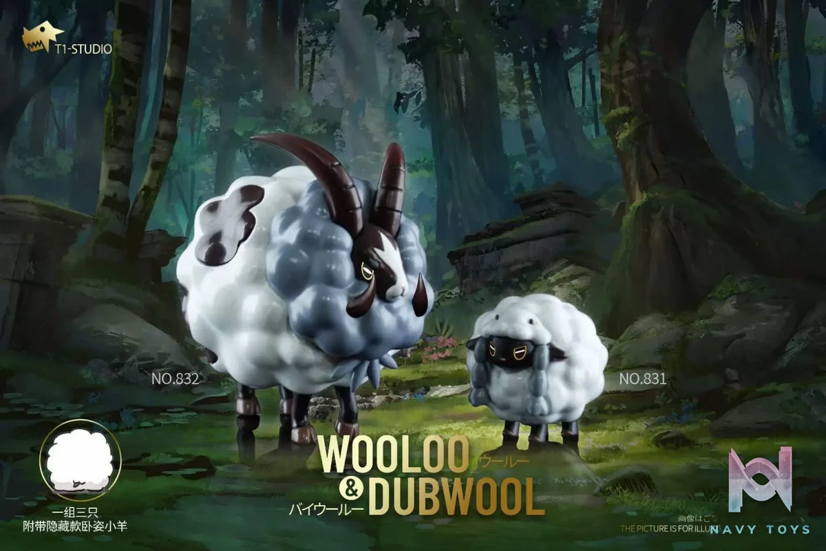 T1 Studio – Pokemon Wooloo & Dubwool