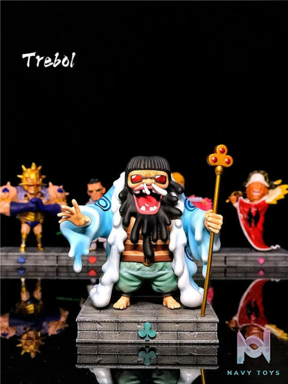 A+ Studio – One Piece Donquixote Pirates Flamingo Vergo Pica Trebol