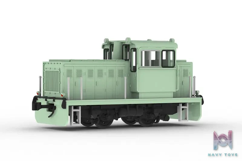 PLUM – Small Locomotive (L Type Orange & Convex Type Green) 1/80 Plastic Model (Licensed)