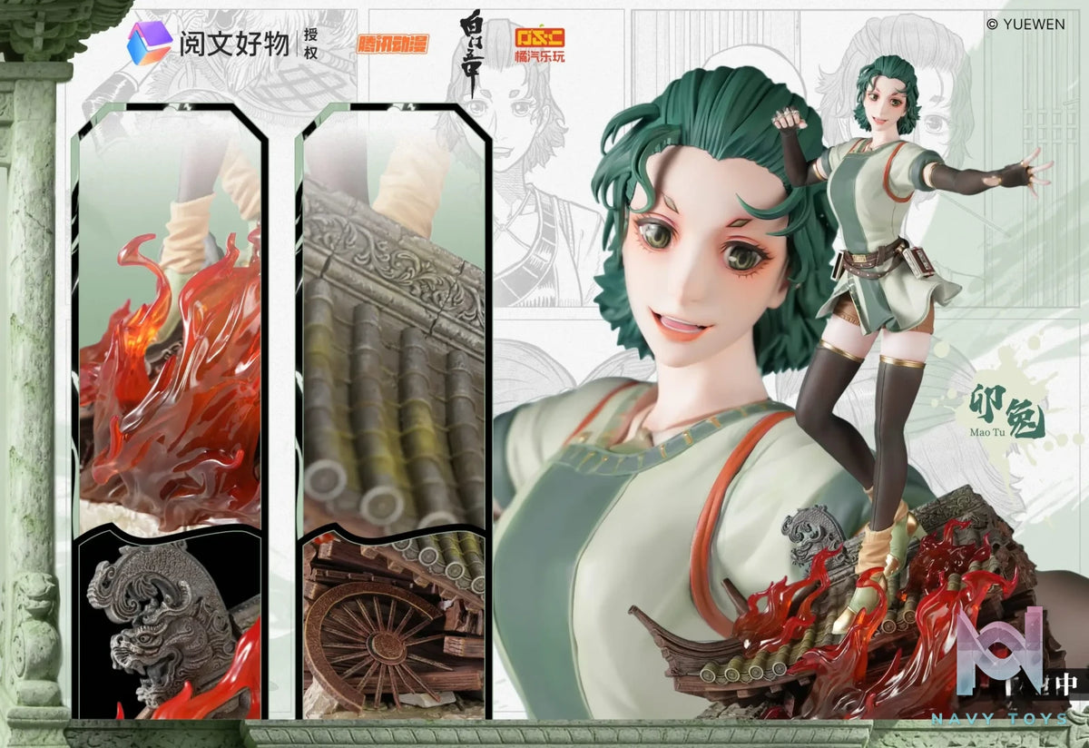 ORANGE SODA COLLECTIBLES – Bai Men Wu Jia Mao Tu X Si She 1/6 Statue (Licensed)