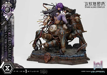 Prime 1 Studio – GHOST IN THE SHELL STAND ALONE COMPLEX Motoko Kusanagi X Tachikoma Art by Entei Ryu Character color LBBGITS-02 LBBGITS-02S (Licensed)