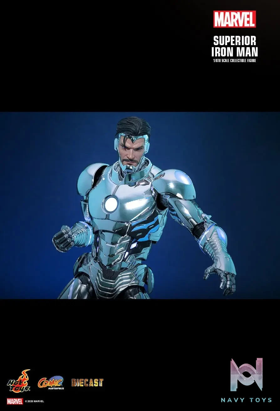 Hottoys – Marvel Comics Superior Iron Man 1/6th scale Collectible Figure CMS026D73 (Licensed)